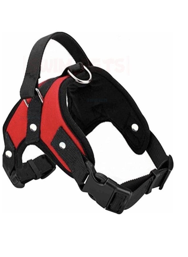 Smart Pups Dog Harness Vest Harness Dog Added Dog Harness Adjustable Neck Strip & Chest Strip Dog Harness (X-Large) Vest Padded Harness for Dogs - Image 1
